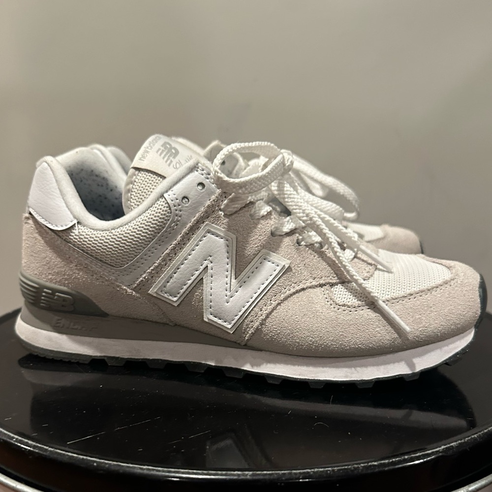 New Balance 574 Classic Suede Sneakers